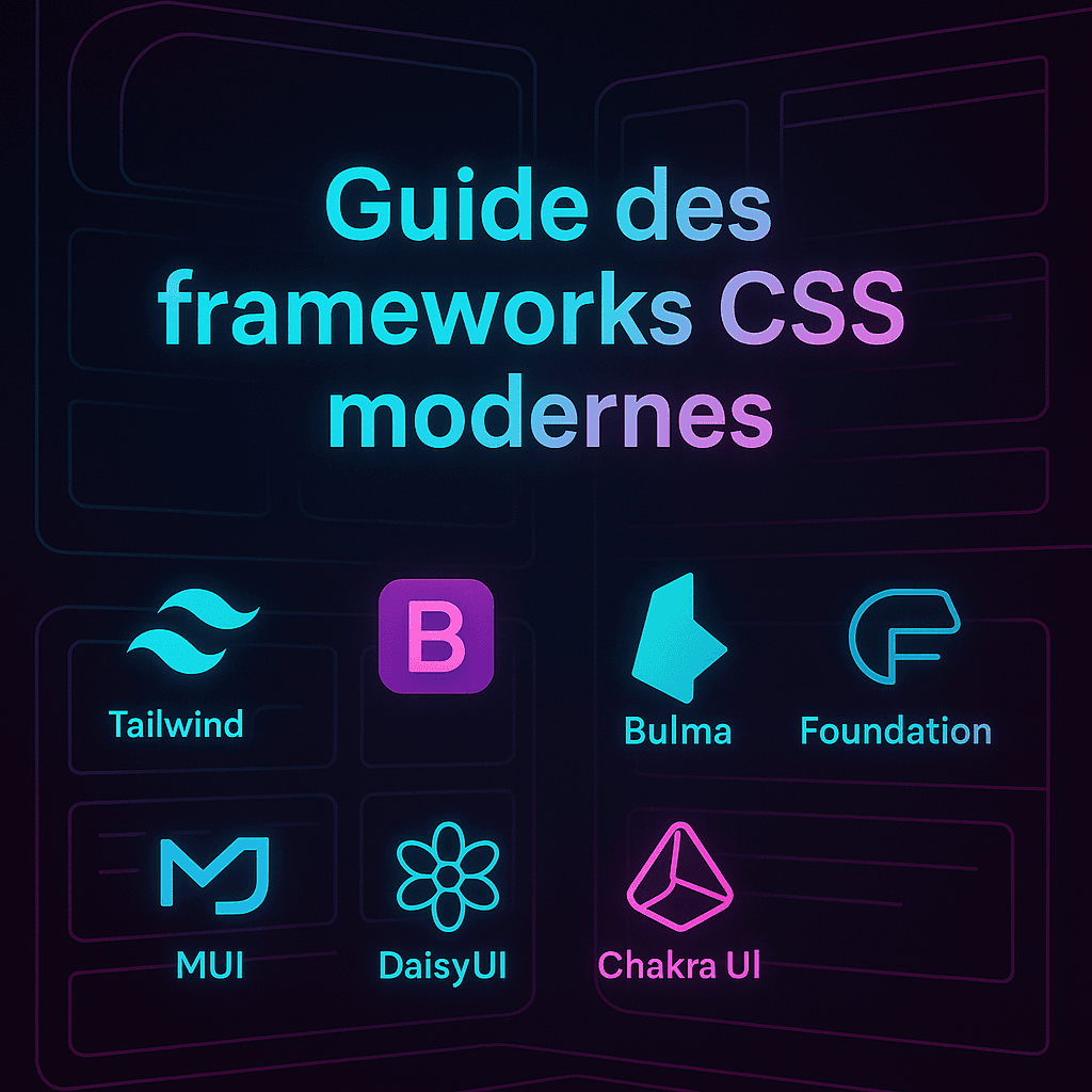 Guide des frameworks CSS modernes